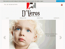 Tablet Screenshot of dveros.com